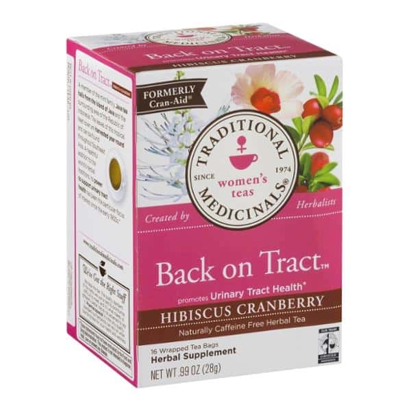 Traditional Medicinals Tea Back on Tract Hibiscus Cranberry 16