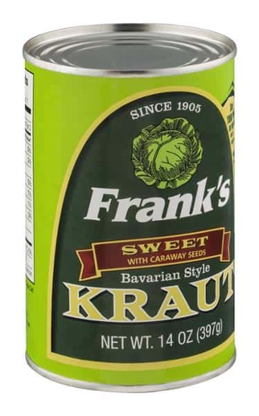 Frank's Sweet Bavarian Style Kraut with Caraway Seeds | Hy-Vee