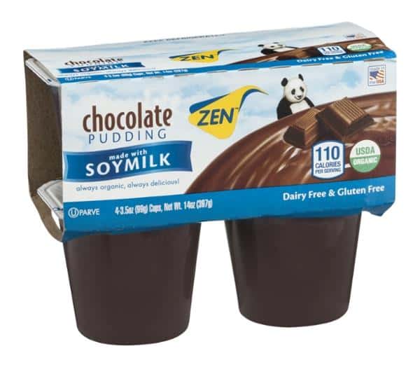 Zen Chocolate Pudding Soy Milk - 4-3.5oz | Hy-Vee Aisles Online