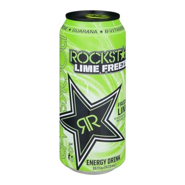 Rockstar Lime Freeze Frozen Lime Energy Drink | Hy-Vee Aisles