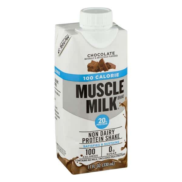 Muscle Milk Zero Sugar Milk Non Dairy Protein Shake Chocolate