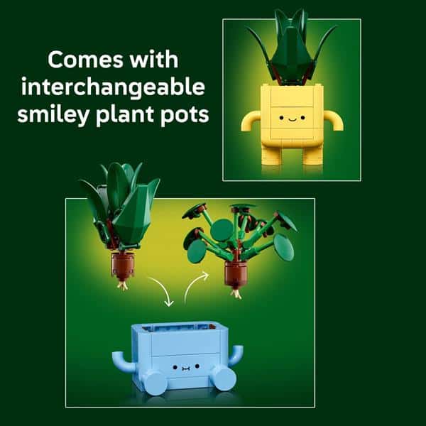 LEGO Botanicals Happy Plants, 9+, 10349, 217 Pieces | Hy-Vee