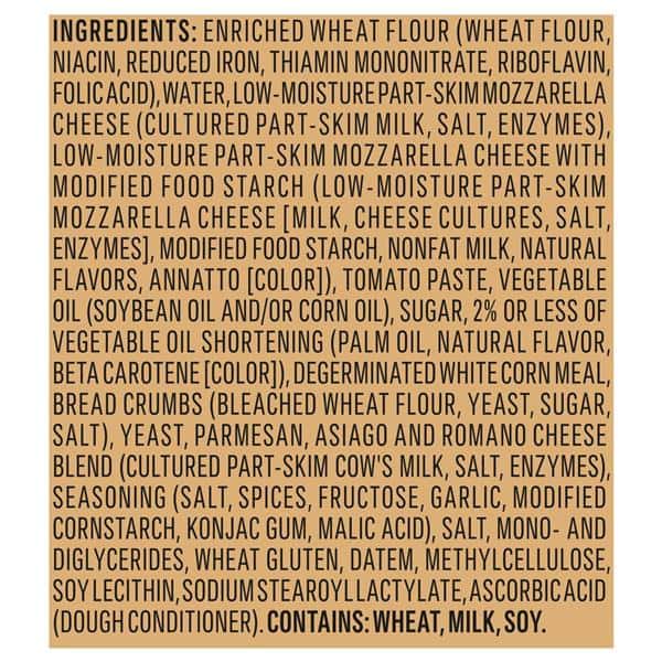 DiGiorno Four Cheese Frozen Personal Pizza on a Hand-Tossed Style