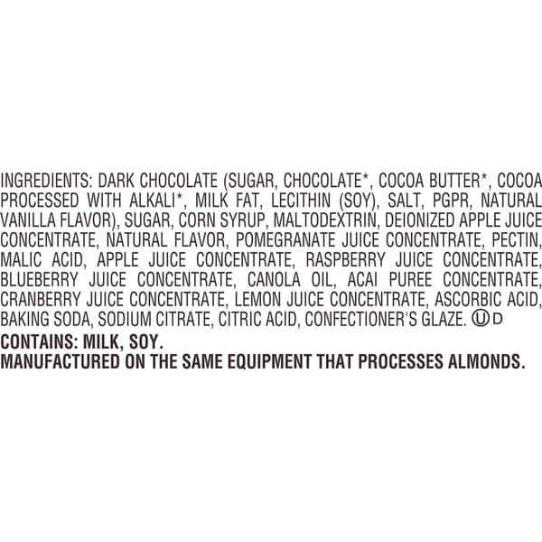 BROOKSIDE Dark Chocolate, Acai and Blueberry Flavored Snacking