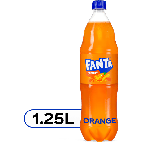 Fanta Orange Soda Soft Drink Bottle, 1.25 Liters | Hy-Vee Aisles