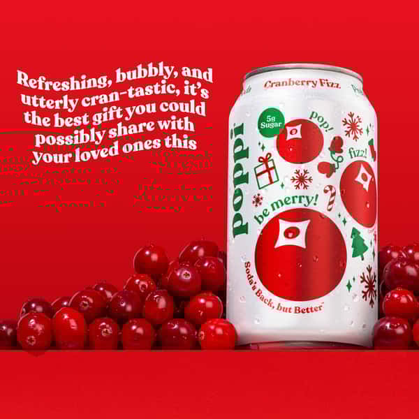 Poppi Cranberry Fizz Prebiotic Soda, 4Pk | Hy-Vee Aisles Online