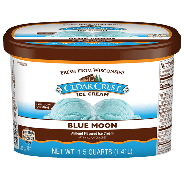 Cedar Creast Ice Cream Blue Moon | Hy-Vee Aisles Online Grocery