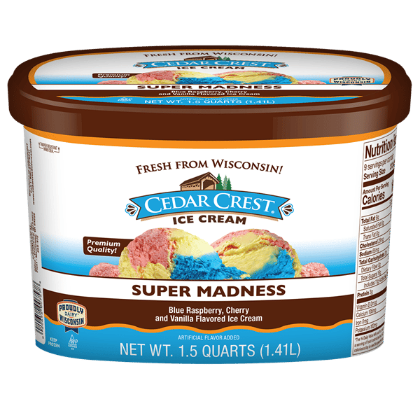 Cedar Crest Ice Cream Super Madness | Hy-Vee Aisles Online Grocery