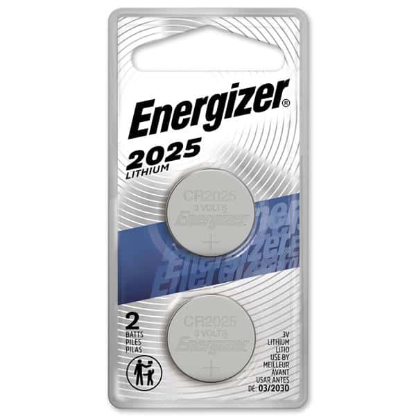 Energizer 2025 Lithium Coin Battery, 2 Pack | Hy-Vee Aisles Online