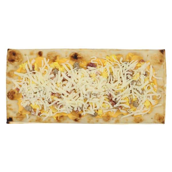 ハヤシライスぺー Pizza Flatbread Breakfast Take & Bake, Sausage & Bacon | Hy-Vee