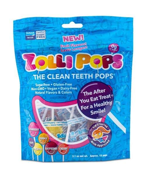 Zolli Pops The Clean Teeth Pops Assorted Fruit Flavors 15Ct | Hy