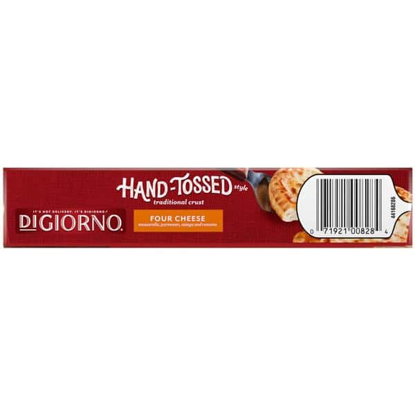 DiGiorno Four Cheese Frozen Personal Pizza on a Hand-Tossed Style