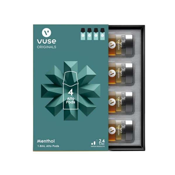 Vuse Alto 4 Menthol, 2.4%