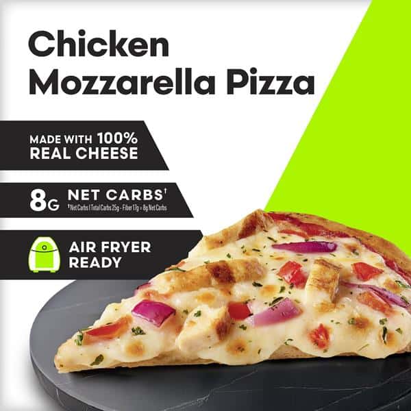 Vital Pursuit Max Pro Thin Crust Chicken Mozzarella Pizza | Hy-Vee