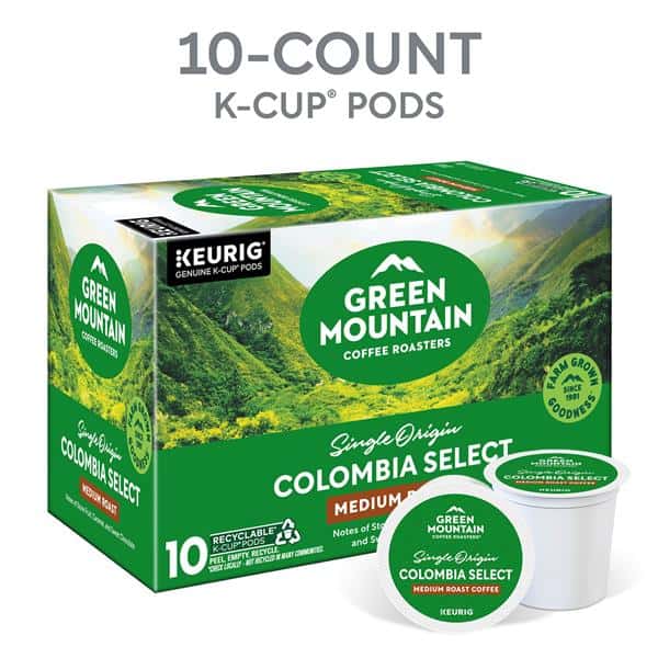 Green Mountain Coffee Roasters Colombia Select Keurig Single-Serve