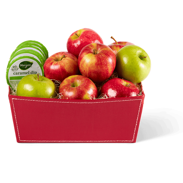 Sweet Harvest Apples With Caramel Gift Basket | Hy-Vee Aisles