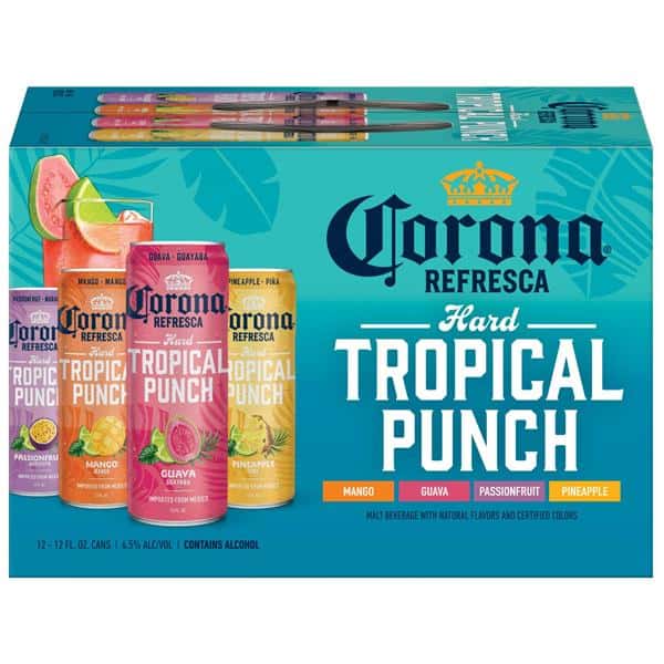 Corona Refresca Hard Tropical Punch Variety Pack, 12pk | Hy-Vee