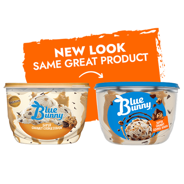 Blue Bunny Super Chunky Cookie Dough Frozen Dessert | Hy-Vee