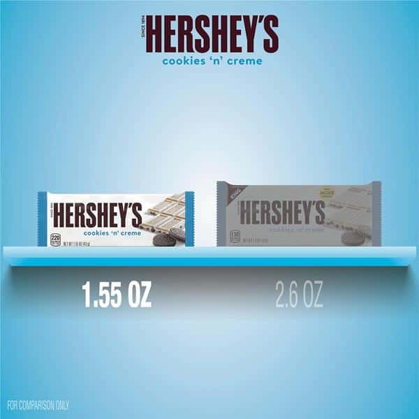 HERSHEY'S Cookies 'n' Creme Candy Bar | Hy-Vee Aisles Online