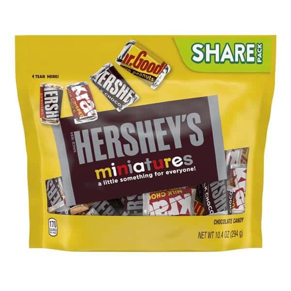 HERSHEY'S Miniatures Assorted Chocolate Candy Share Pack | Hy-Vee