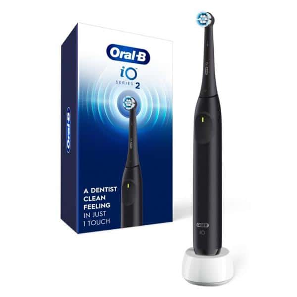 Oral-B iO2 Electric Recharge Toothbrush, Black | Hy-Vee Aisles