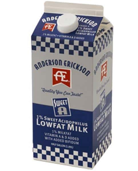 Anderson Erickson 1% Sweet Acidophilus Lowfat Milk | Hy-Vee Aisles