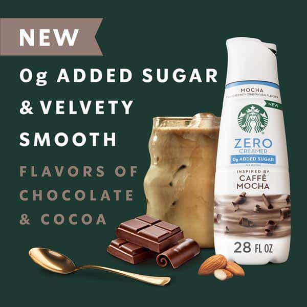 Starbucks Zero Creamer, Mocha | Hy-Vee Aisles Online Grocery Shopping