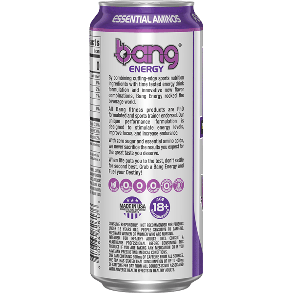 バイイーページ Bang Energy Purple Haze | Hy-Vee Aisles Online Grocery Shopping