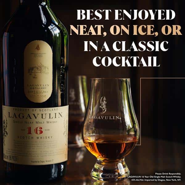Lagavulin 16 Year Old Islay Single Malt Scotch Whisky | Hy