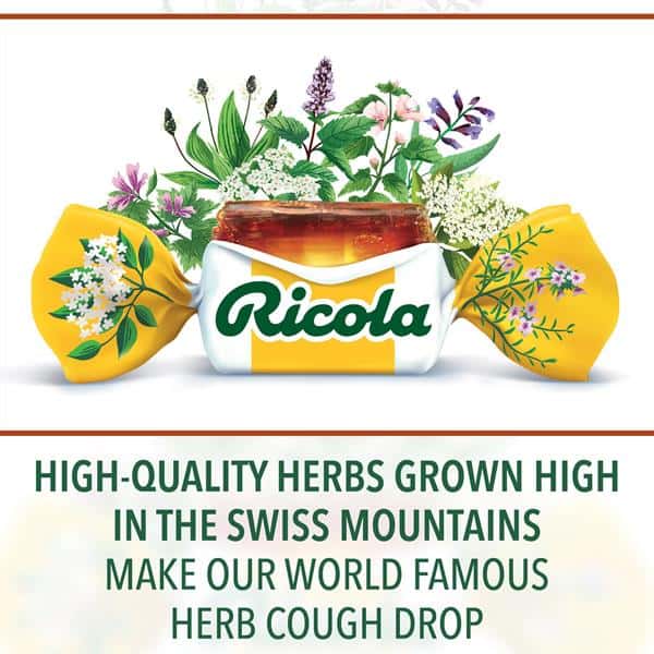 Ricola The Original Natural Herb Cough Suppressant Throat Drops