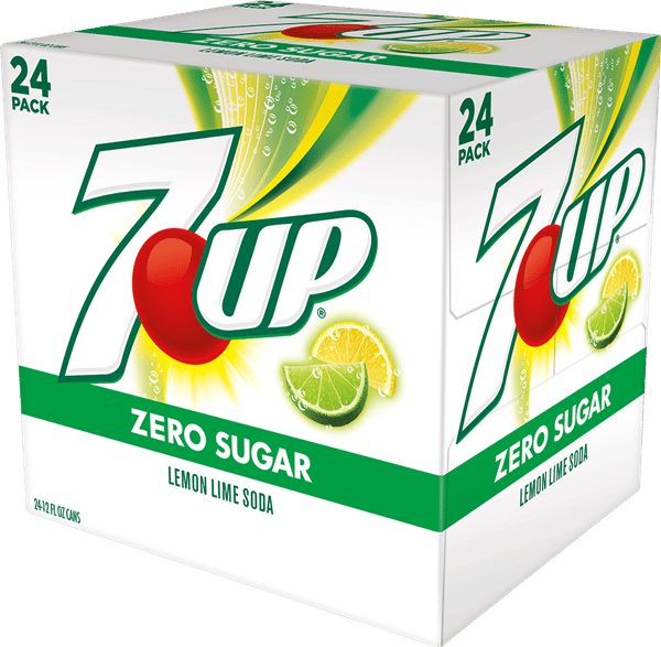 7UP Zero Sugar Lemon Lime Soda, 24Pk | Hy-Vee Aisles Online