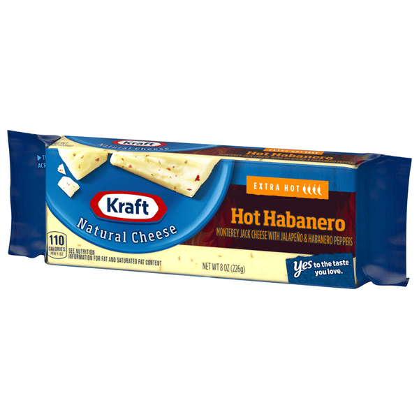 Kraft Natural Cheese Hot Habanero Monterey Jack Cheese | Hy-Vee