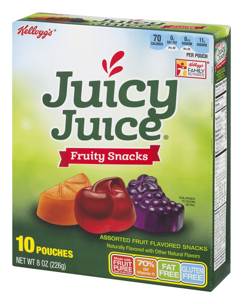 Kellogg's Juicy Juice Fruity Snacks 10Ct | Hy-Vee Aisles Online