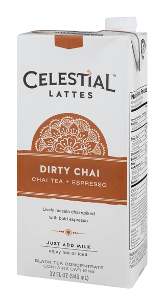 Celestial Lattes Chai Tea + Espresso Dirty Chai | Hy-Vee Aisles