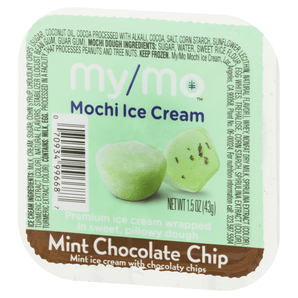My/Mo Mint Chocolate Chip Mochi Ice Cream 1.5 oz | Hy-Vee Aisles