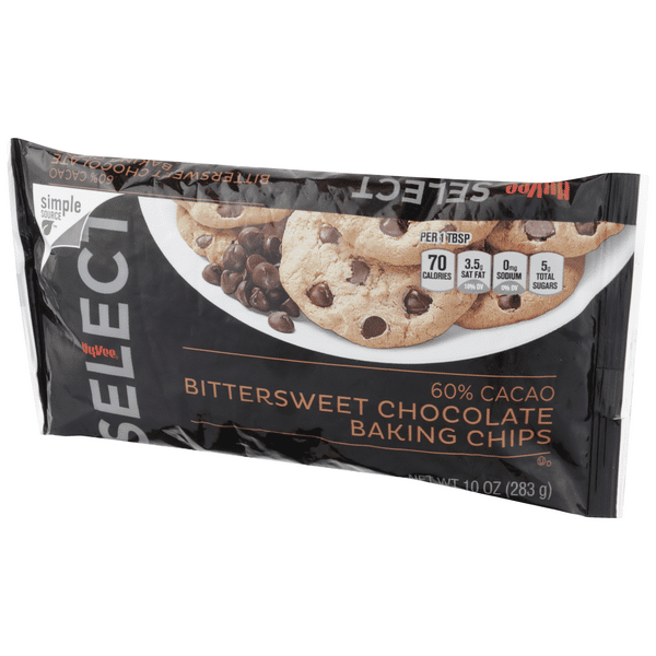 Hy-Vee Select 60% Cacao Bittersweet Chocolate Baking Chips | Hy