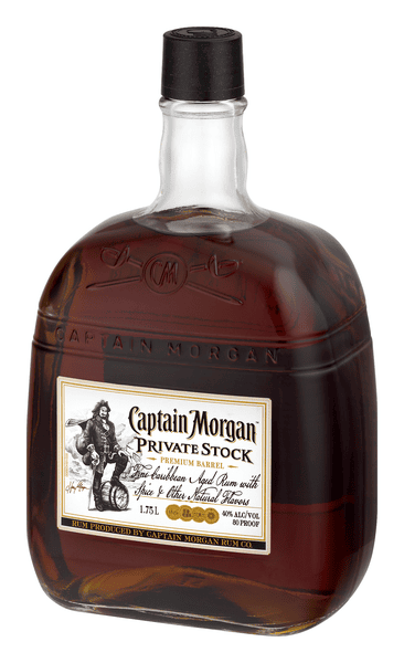 Captain Morgan Private Stock Rum, 80 Proof | Hy-Vee Aisles Online