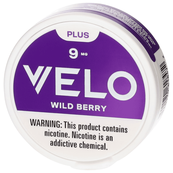 Velo Plus Nicotine Pouches, 9 Mg, Wild Berry, 20Ct | Hy-Vee Aisles