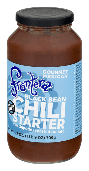 Frontera Mild Black Bean Chili Starter 25 oz | Hy-Vee Aisles