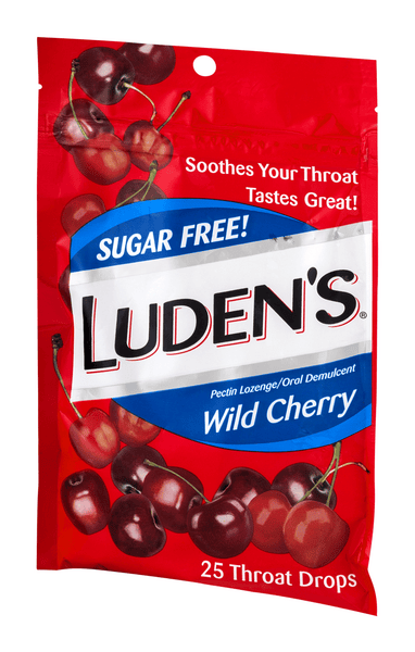 Luden's Sugar Free Wild Cherry Throat Drops | Hy-Vee Aisles