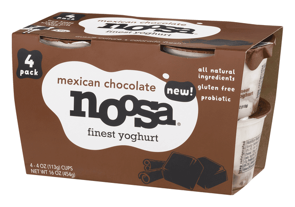 Noosa Mexican Chocolate Yoghurt 4-4 Oz | Hy-Vee Aisles Online
