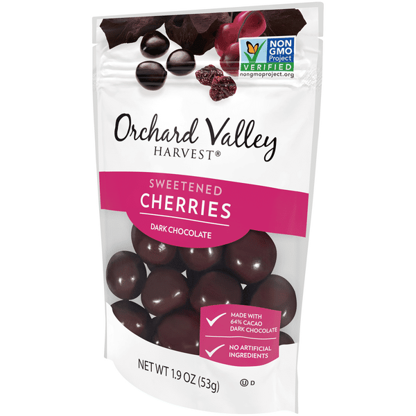 Orchard Valley Harvest Dark Chocolate Sweetened Cherries | Hy-Vee