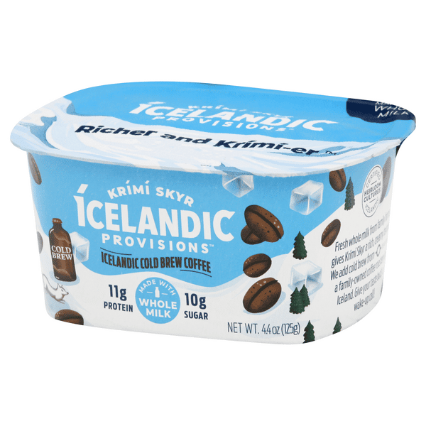 Icelandic Provisions Extra Creamy Skyr Cold Brew Coffee Yogurt