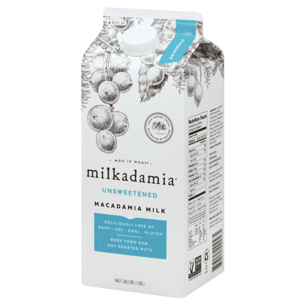 Milkadamia Unsweetened Macadamia Milk | Hy-Vee Aisles Online