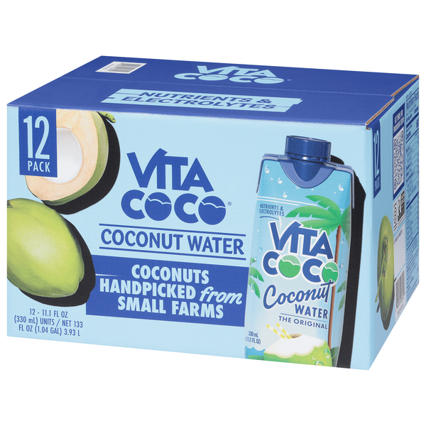 Vita Coco Coconut Water, the Original 12Pk | Hy-Vee Aisles Online