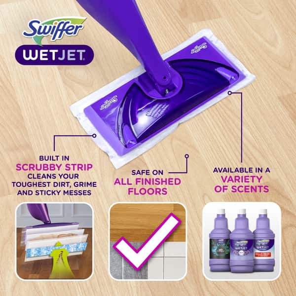 Swiffer WetJet Multi-Purpose Cleaner Solution with Febreze