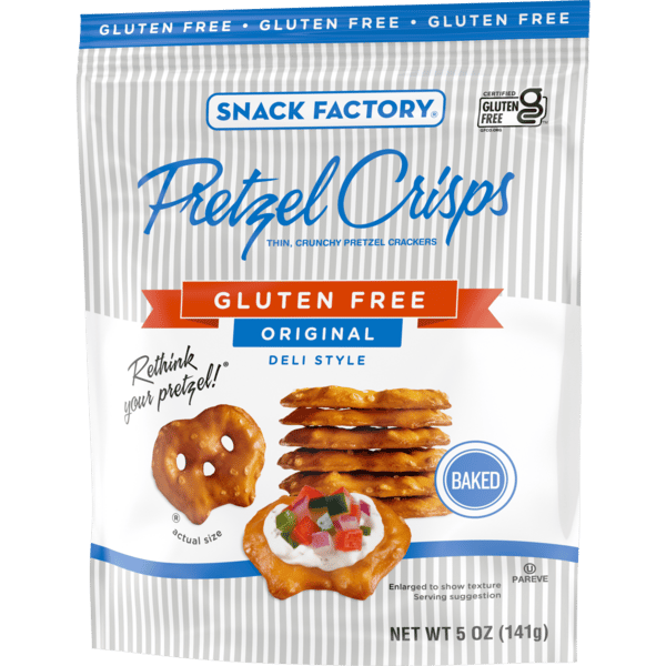Snack Factory Pretzel Crisps Gluten Free Original | Hy-Vee Aisles