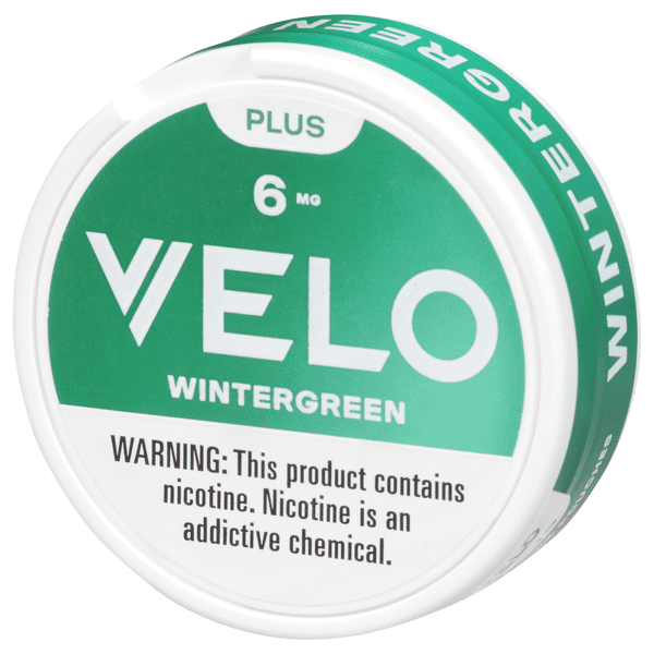 Velo Plus Nicotine Pouches, Wintergreen, 6 Mg, 20Ct | Hy-Vee