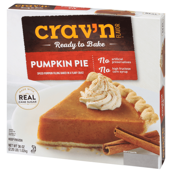 Crav'n Flavor Pumpkin Pie | Hy-Vee Aisles Online Grocery Shopping