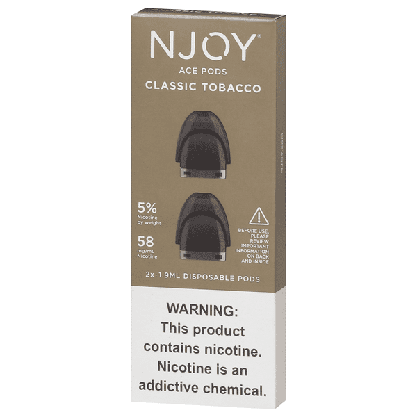 Njoy Ace Pods, Classic Tobacco, 5%, 2Ct | Hy-Vee Aisles Online